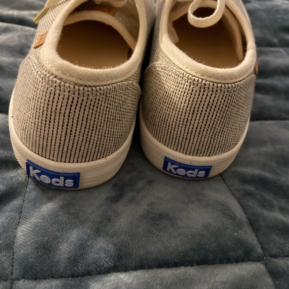KEDS KICKSTART CANVAS SNEAKERS - DREAM FOAM ORTHOLITE - Size 7.5 - Worn Once! - Picture 2 of 4